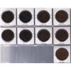 Image 2 : Lot of nine Bank Of Upper Canada Penny Tokens, BR 719.