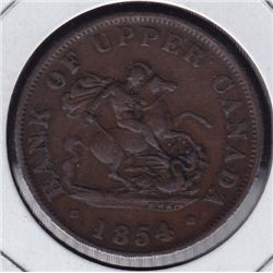 Bank of Upper Canada Half Penny Bank Token