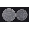 Image 1 : Lot of 2 Saint John, New Brunswick Bakery Tokens
