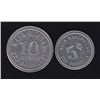 Image 2 : Lot of 2 Saint John, New Brunswick Bakery Tokens