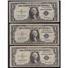 Image 1 : Lot of 25 USA 1935 $1 Silver Certificates.