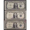 Image 3 : Lot of 25 USA 1935 $1 Silver Certificates.