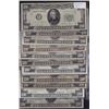 Image 1 : Lot of 12 Early USA $10 FRN's