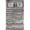Image 1 : Big lot of 43 x 1935 Series USA $1 Blue Seal Silver Certificates