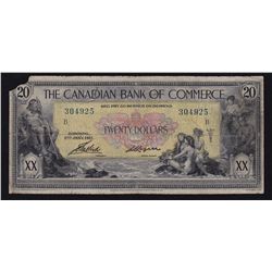 1917 Canadian Bank of Commerce $20
