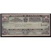 Image 1 : 1940 Dominion of Canada War Savings $10 Certificate