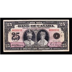 1935 Bank of Canada $25