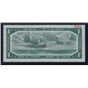 Image 2 : 1954 Bank of Canada Devil's Face Specimen $1