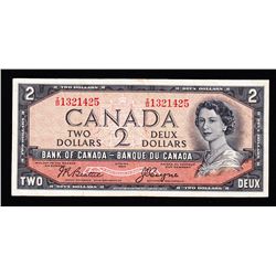 1954 Bank of Canada $2 Devil's Face