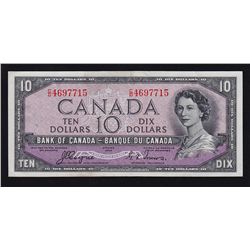 1954 Bank of Canada $10 Devil's Face