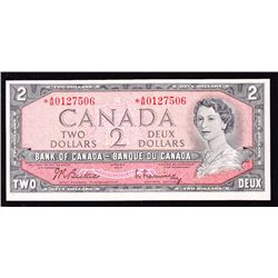 1954 Bank of Canada $2 Replacement Note