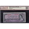 Image 1 : 1954 Bank of Canada $10 Replacement Note