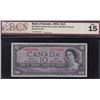Image 2 : 1954 Bank of Canada $10 Replacement Note