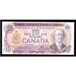 1971 Bank of Canada $10 Replacement Note