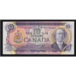 1971 Bank of Canada $10 Replacement Note