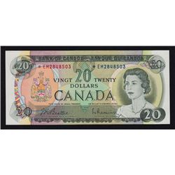 1969 Bank of Canada $20 Replacement Note