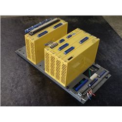 Fanuc I/O Base Unit, M/N- A03B-0801-C009, B/N- A20B-1001-0030/01A With Modules, IF01A, ID64C, OD32A,