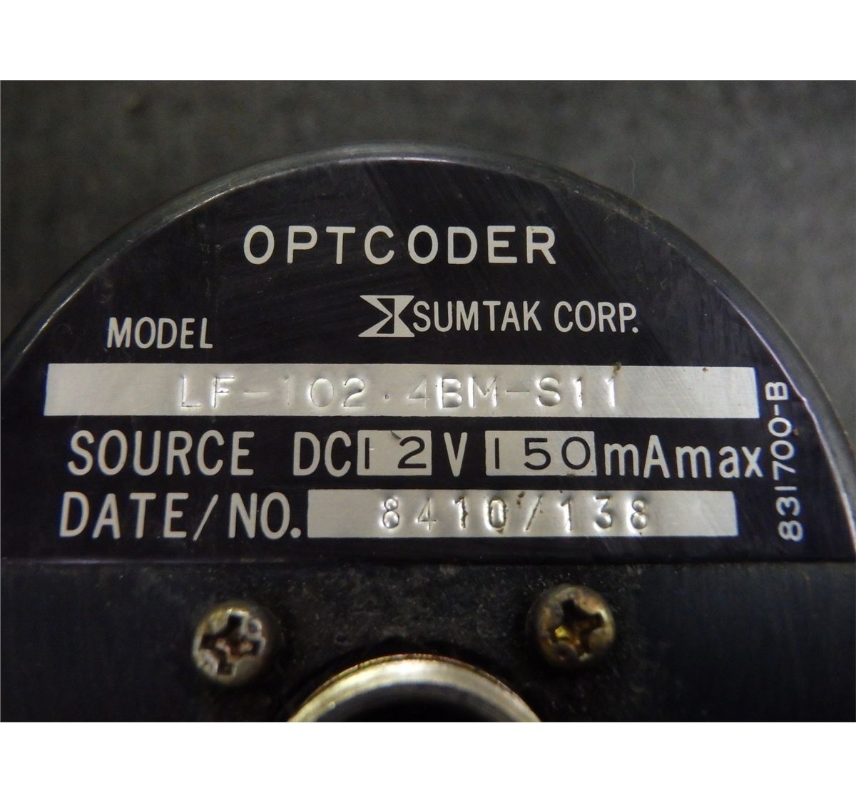Sumtak Optcoder, M/N- LF-102.4BM-S11 - BTM Industrial