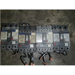 Lot of Misc Sized General Electric Circuit Breakers