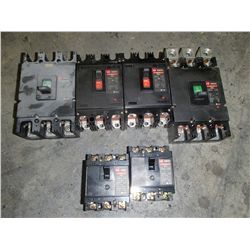 Lot of Misc Sized LG Circuit Breakers