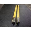 Image 2 : Lot of 2 SafeScan 9 Light Curtains, Transmitter and Receiver, M/N- SS950-32000