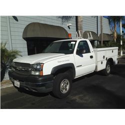 2003 CHEV SILVERADO 2500
