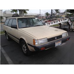 1986 SUBARU L