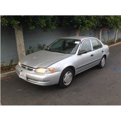 2000 TOYOTA COROLLA