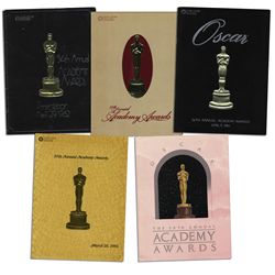 Collection of Academy Awards Programs From 1982-1986