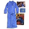 Image 1 : Blue Satin Robe Worn Onscreen by Mike Myers as ''Austin Powers'' in the Last Scene of the First Film