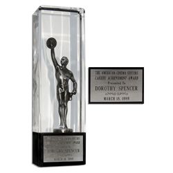 American Cinema Editors Career Achievement Award Statue