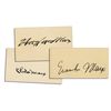 Image 1 : Marx Brothers Signatures -- Chico, Harpo & Groucho on 3 Separate Cards