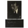 Image 1 : Rudolph Valentino Photo Signed -- Early Signature From 1919