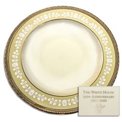 Clinton White House Used China -- Soup Plate by Lenox From the Year 2000 -- Fine