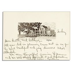 Very Scarce Lyndon B. Johnson Autograph Letter Signed, Very Likely as President -- ''...You were tho