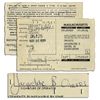 Image 1 : Driver License Application Signed & Filled Out by Jackie Kennedy Onassis When She Remarried & Took O