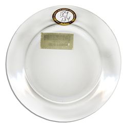 Plate From the Home of John F. Kennedy -- From the Sotheby's Auction of Property of the Kennedy Fami