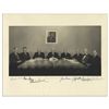 Image 1 : Excellent 13.75'' x 11'' Photo of the 1963 Warren Commission -- With Signatures From All Eight Membe