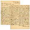 Image 1 : Abraham Lincoln Assassination Letter ''...you unfold the scheme of consummation of the plot for assa