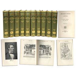 1890 Ten Volume Set of ''Abraham Lincoln: A History''