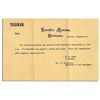 Image 1 : Official Telegram Declaring President William McKinley's State of Health Two Days After He Was Shot 