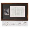 Image 1 : Franklin Pierce Document Signed as President