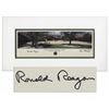 Image 1 : Ronald Reagan Signed Photograph of the Ronald Reagan Presidential Library in Simi Valley, California