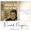 Image 1 : ''Where's the rest of me?'' Signed in 1965 -- Ronald Reagan's Early Autobiography