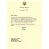 Image 1 : Ronald Reagan Typed Letter Signed -- ''...I want to thank you from the bottom of my heart...''