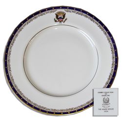 Franklin D. Roosevelt White House Exhibit China -- Dinner Plate by Lenox