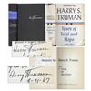 Image 1 : Harry Truman Signed Two Volume Set of ''Memoirs'' -- Both Volumes Signed