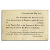 Image 1 : King George I Birthday Celebration Ticket From 1832