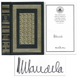Nelson Mandela Signed Copy of His Autobiography ''Long Walk to Freedom'' -- Beautiful, Near Fine Edi