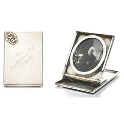 Queen Victoria Silver Photo Frame by Wright & Davis, Circa 1898